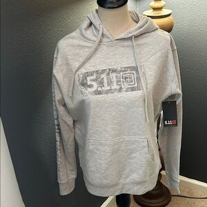 5.11 Gray Hoodie womens NWT